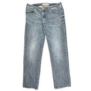 Lee Modern Series Straight Leg Blue Denim Jeans Men 34x32